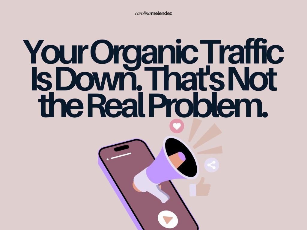 Your Organic Traffic Is Down? Alert! That’s Not Surprising
